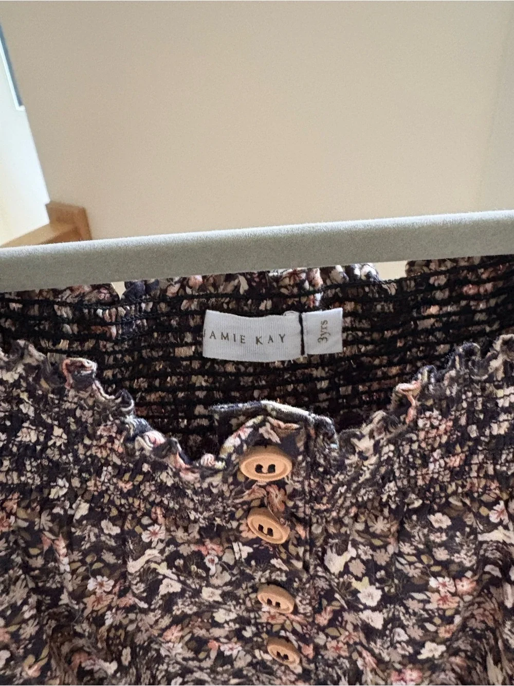3Y Jamie Kay Black Floral Dress